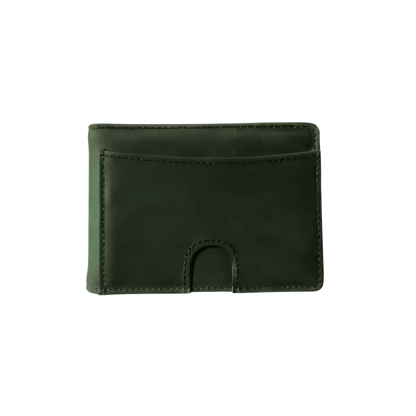 Wallet Money Clip perlopalgrün Frontansicht