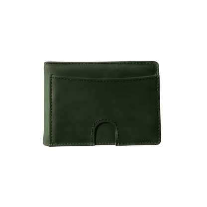 Wallet Money Clip perlopalgrün Frontansicht